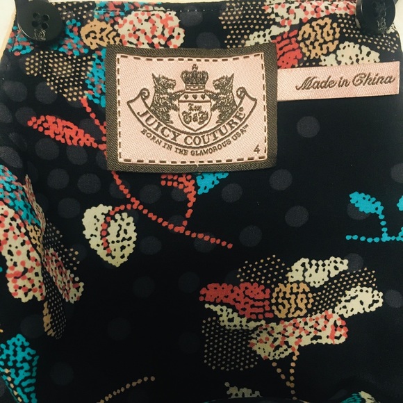 Juicy Couture 100% Silk Top Size Small (US 4) - Picture 4 of 5